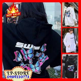 Áo Hoodie Unisex - Áo Khoác Nỉ Nam Nữ Unisex SWE Cực Hot - LP.STORE
