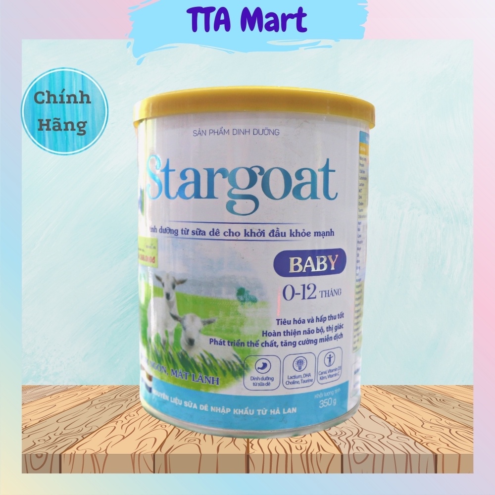 Sữa Dê Stargoat Baby dinh dưỡng dành cho trẻ 0-12tháng 900g