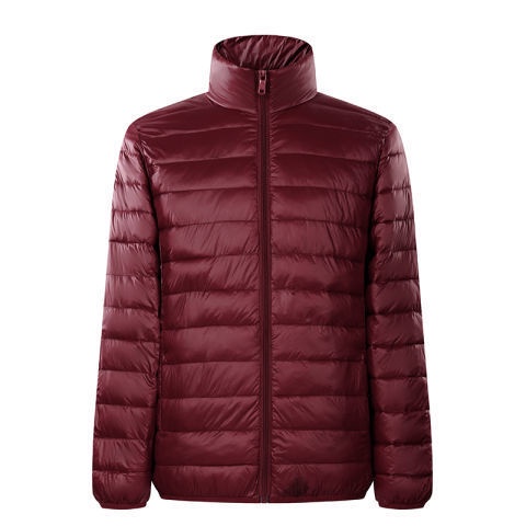 Áo khoác phao cổ đứng siêu mỏng size lớn phong cách thời trang xuân thu dành cho nam