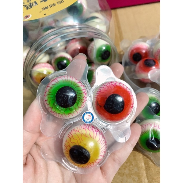 [Mã 267FMCGSALE giảm 8% đơn 500K] [Lẻ] 1 viên kẹo dẻo con mắt/ địa cầu/ trái banh ko nhân | BigBuy360 - bigbuy360.vn