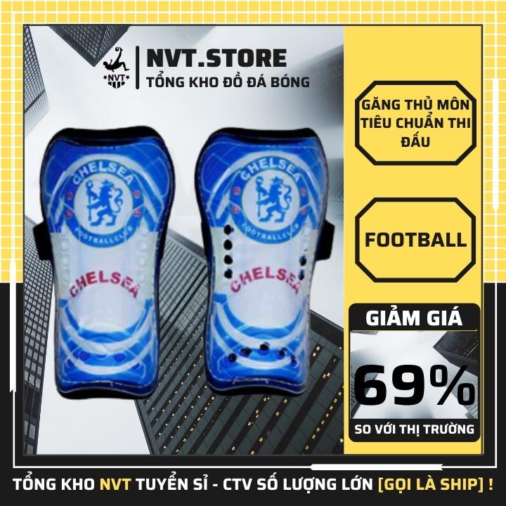 Nẹp ống đồng siêu bền dành cho người lớn, nẹp bóng đá hỗ trợ ống đồng có in logo các clb châu âu cao cấp - NVT.store.vn