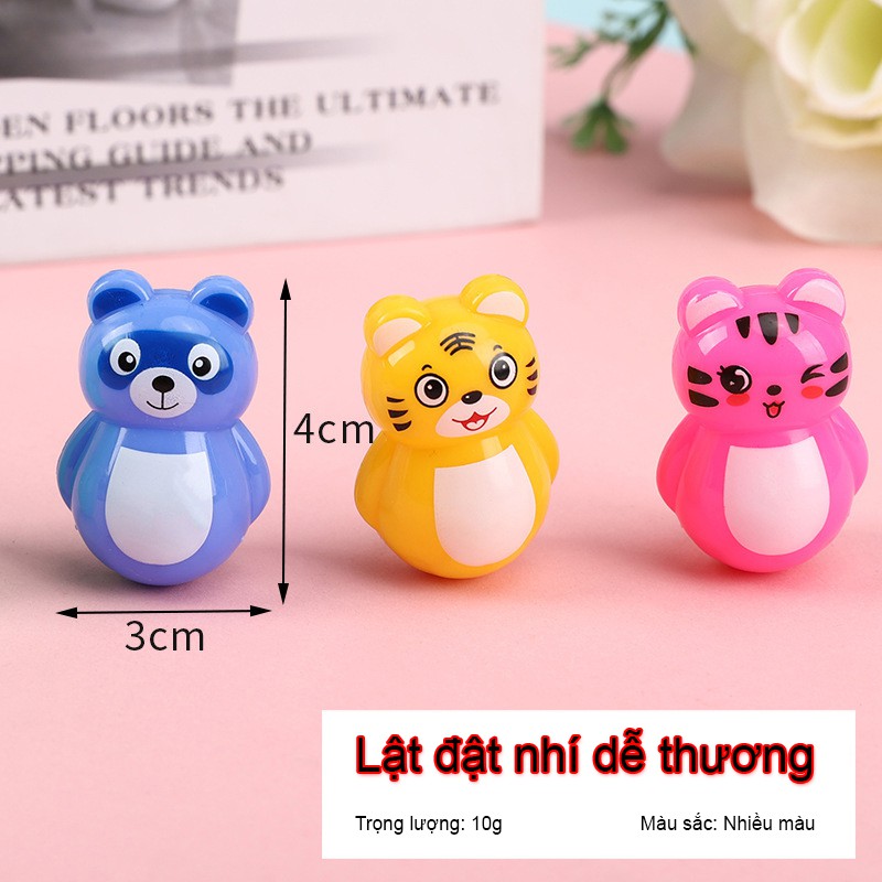 Lật Đật Nhí Mini Siêu Dễ Thương Đáng Yêu - ĐỒ CHƠI TRẺ EM GIẢI TRÍ giáo dục kích thích thị giác cho bé - New4all