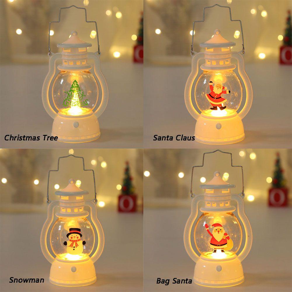 Đèn Lồng Dầu Phát Sáng Kiểu Retro Chất Lượng Cao Trang Trí Giáng Sinh