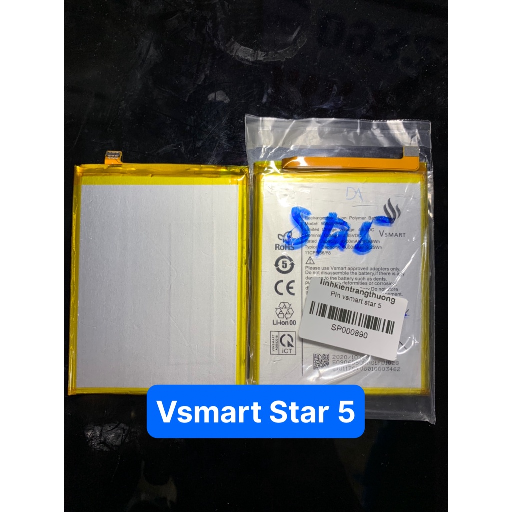 Pin điện thoại Vsmart Star 5 hàng zin công ty