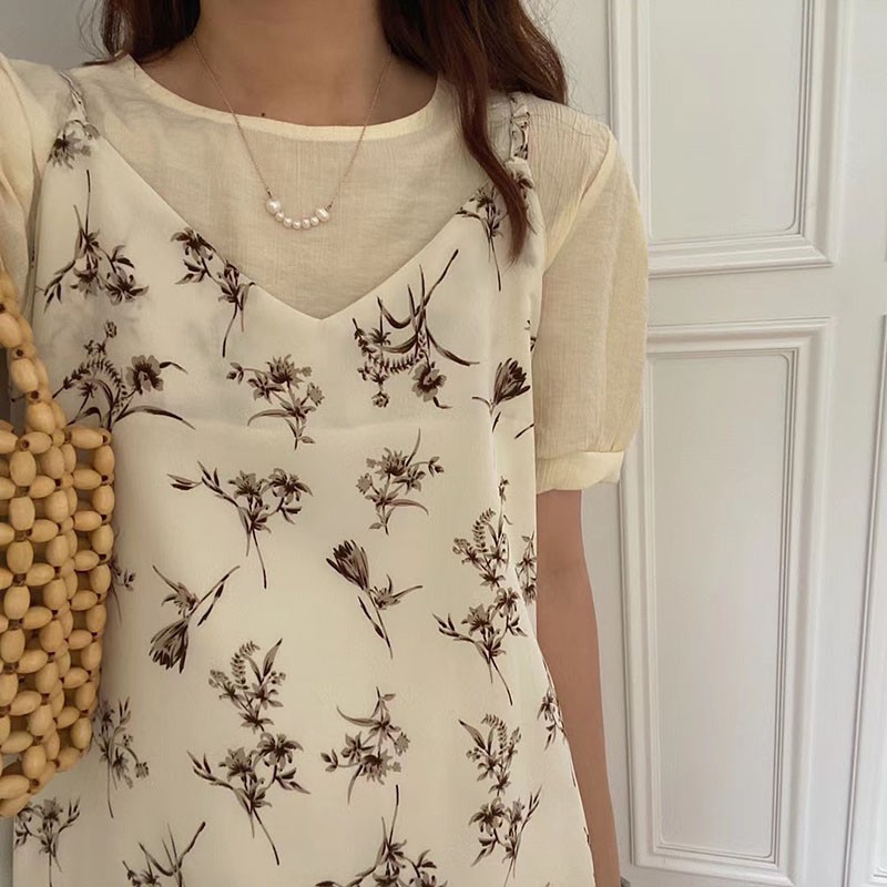 Váy Nữ 2 Dây Dáng Dài Họa Tiết Hoa Chất Voan Lụa M045- Lolla_Fashion | BigBuy360 - bigbuy360.vn