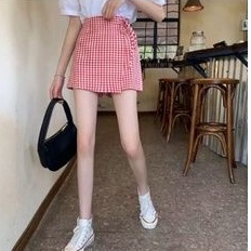 Quần giả váy kẻ cro trẻ em  gv0003