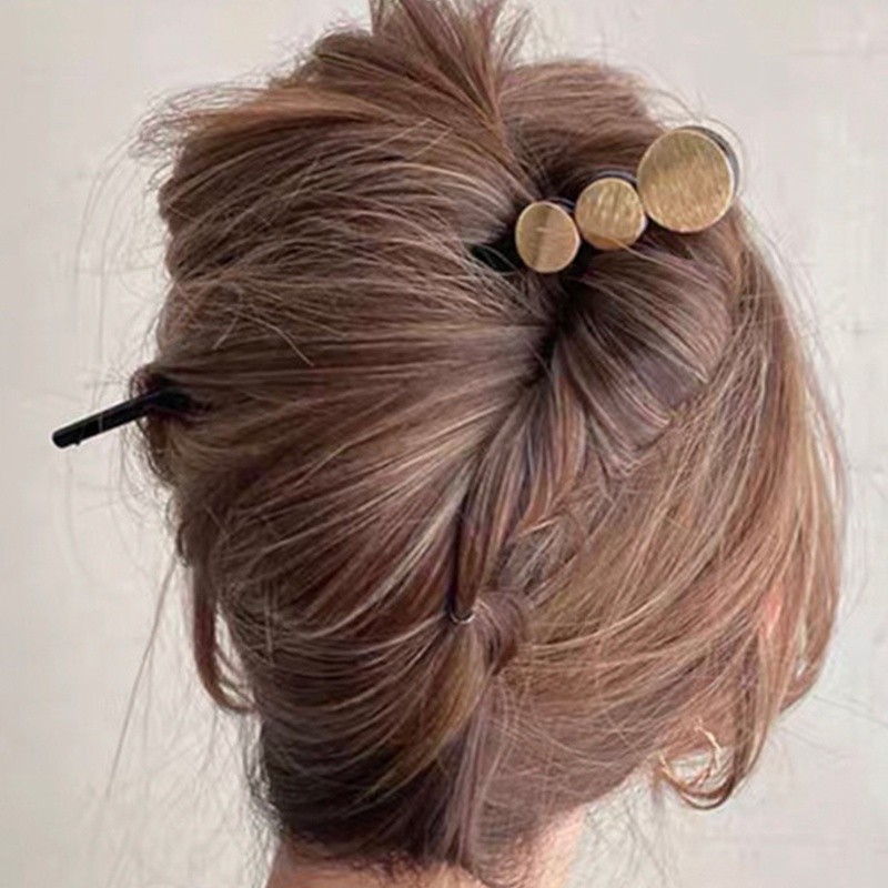 Trâm Cài Tóc Trong Suốt Hình Học Kiểu Trung Hoa Cho Nữ 1 Cái