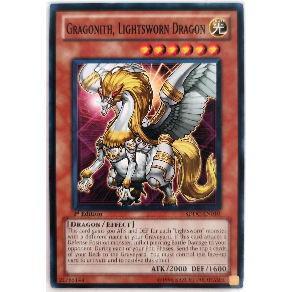 [Thẻ Yugioh] Gragonith, Lightsworn Dragon |EN| Common