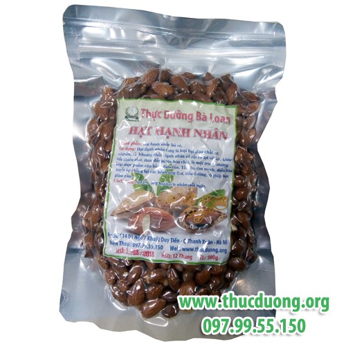 Hạnh nhân Mỹ chín 500g thực dưỡng