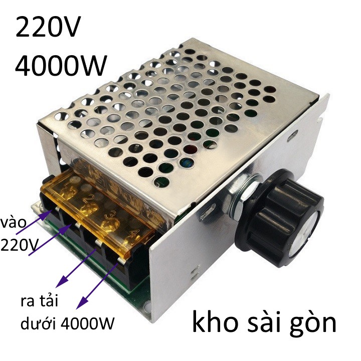 Mạch điều tốc 220v 4000w