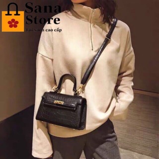 (GIẢM SỐC )TÚI HM DA RẮN (20x16)