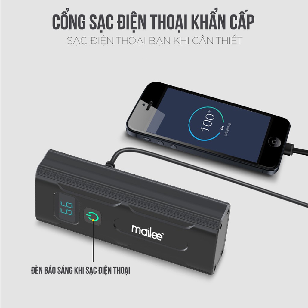 Combo Đèn Pha Trước Xe Đạp Siêu Sáng Hiển Thị Thời Lượng Pin Còn Lại-Sạc Pin Cho Điện Thoại+Đèn Đuôi Cảnh Báo An Toàn