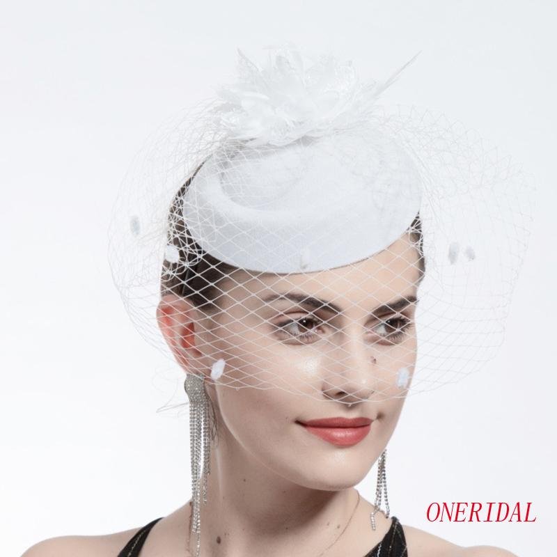 Băng Đô Cài Tóc Đính Lông Vũ Kiểu Trung Cổ Dễ Thương Cho Nữ