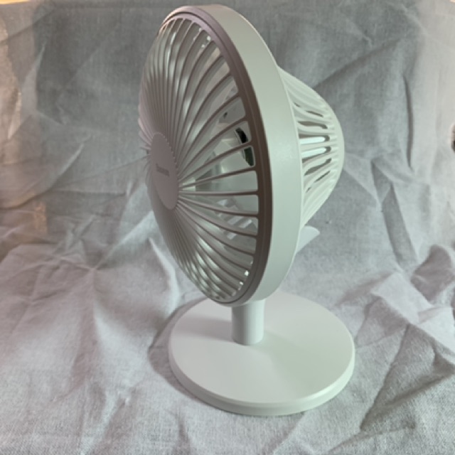 Quạt mini để bàn Baseus Ocean Fan (2000mAh, 3 mức tốc độ - Mini USB Rechargeable Air Cooling Fan Clip Desk Fan)