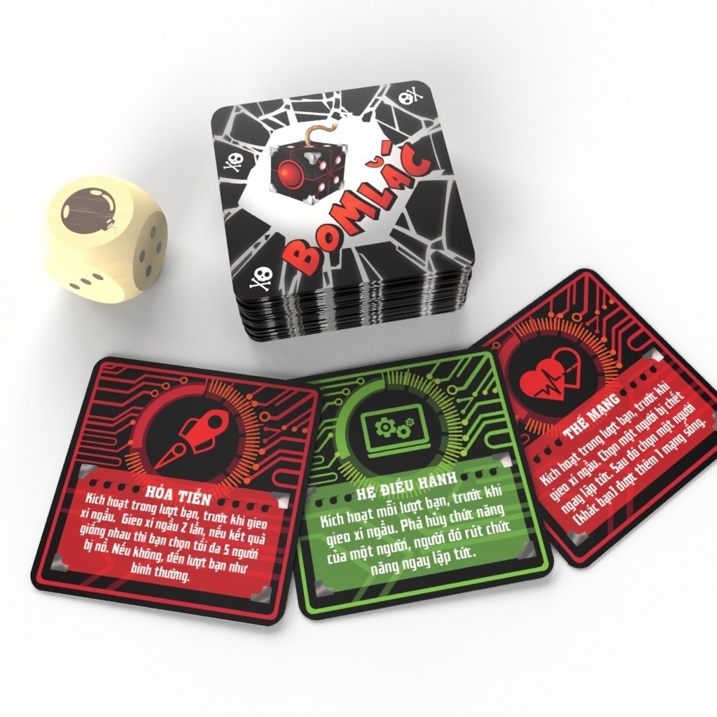 Boardgame Bom Lắc 2 - Xúc Xắc Xong Tạch