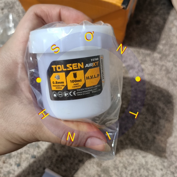 100ml Súng xịt sơn 0.8mm TOLSEN 73160