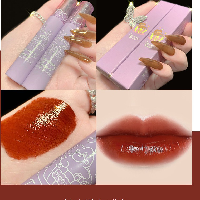 SON BÓNG MẪU MỚI SIÊU ĐẸP DẠNG LỎNG CỰC HOT DƯỠNG MÔI CỰC XỊN MS: MF 087 | BigBuy360 - bigbuy360.vn