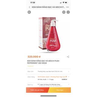 Kem Đánh Răng Meichi Push Cho Hàm Răng Trắng Sáng (Hàn Quốc)