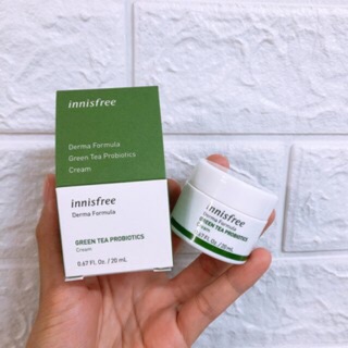 Kem Dưỡng Ẩm, Phục Hồi Trà Xanh Innisfree Derma Formula Green Tea Probiotics Cream