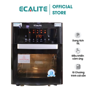 Nồi chiên không dầu ecalite el-af15 - dung tích 15 lít