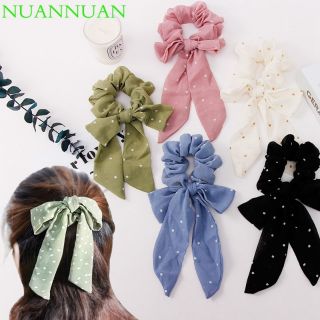 Cột tóc vải nơ scrunchies- Thùy My Accessories