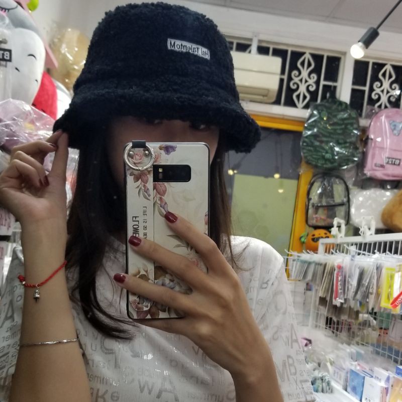 Mũ bucket lông cừu