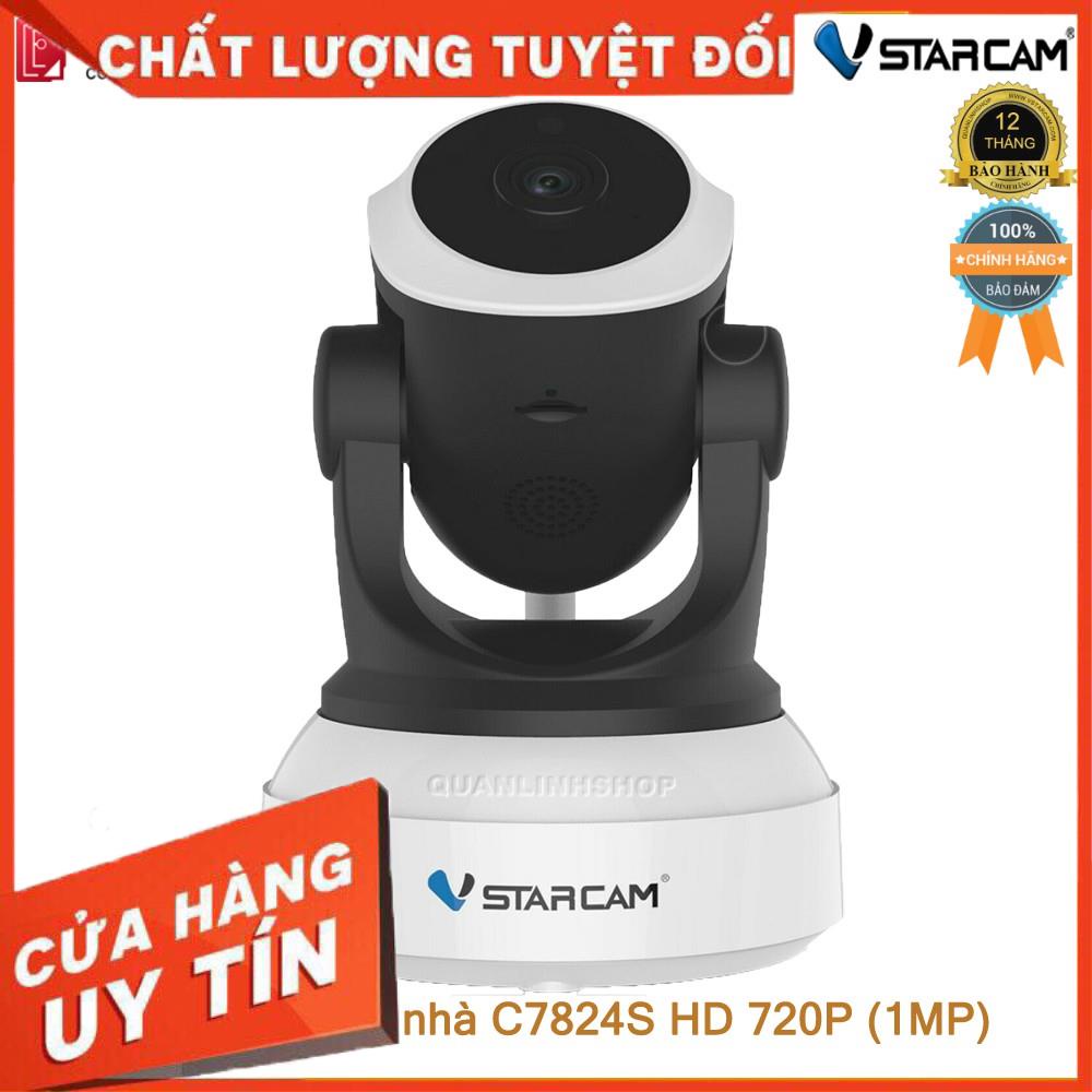 (giá khai trương) Camera Wifi IP Vstarcam C7824 HD 720P kèm thẻ nhớ 32GB