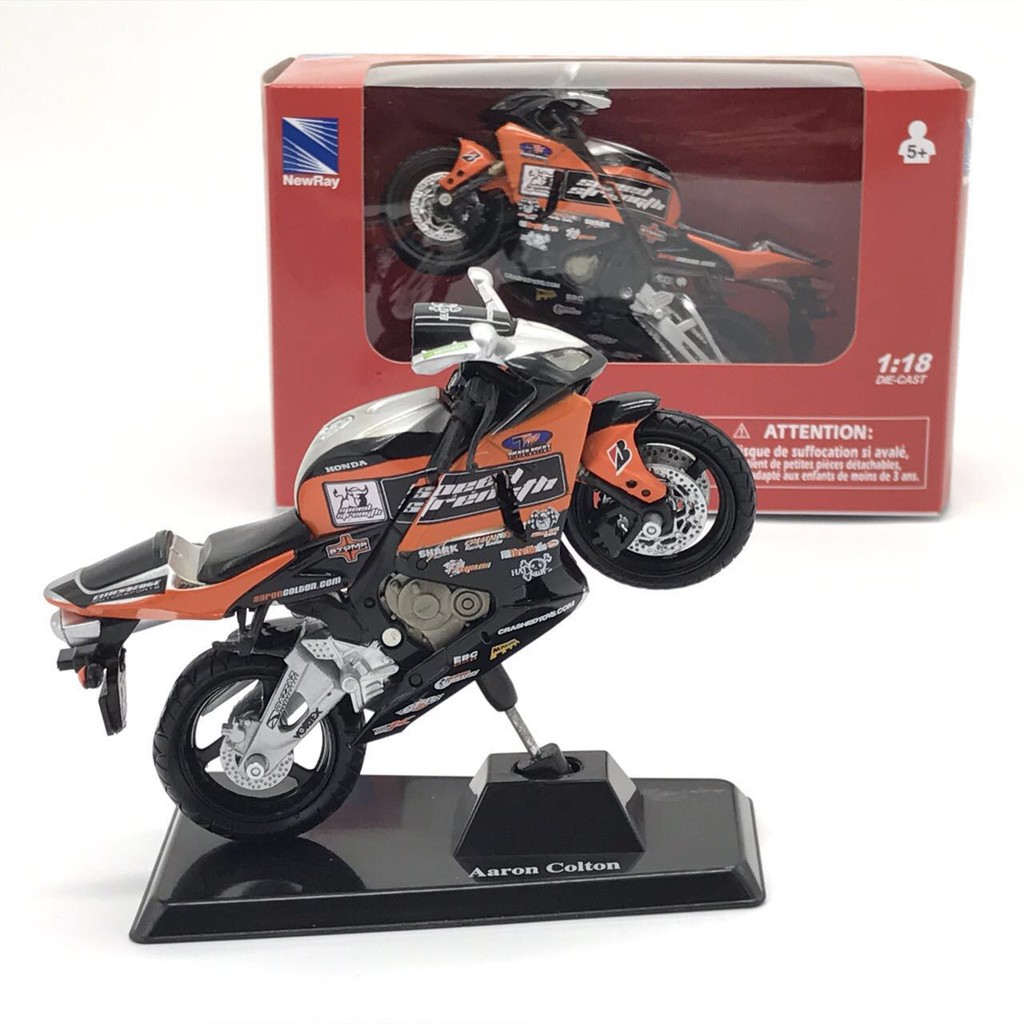 HONDA CBR600RR Mô tô mô hình tỉ lệ 1:18 11,5cm