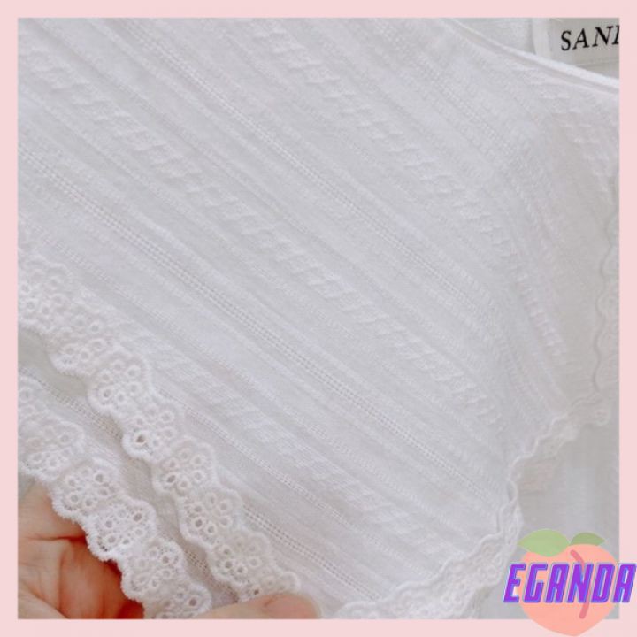 Áo babydoll 2 bèo cổ, áo sơ mi cổ 2 vạt bánh bèo, áo vải đũi mát chất siêu đẹp(ảnh thật- cận chất)