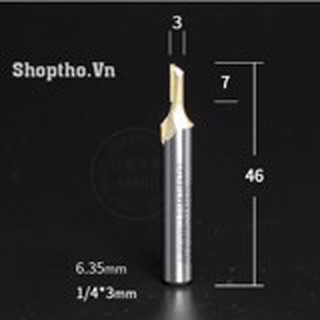 Mũi phay đánh rãnh arden 0114a 1/4x3mm