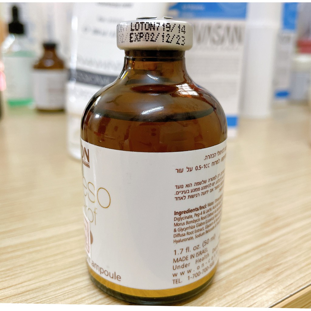 Tinh chất Trắng Sáng MESO PROF FUSION LIGHT AMPOULE Hàng SPA 5 Sao
