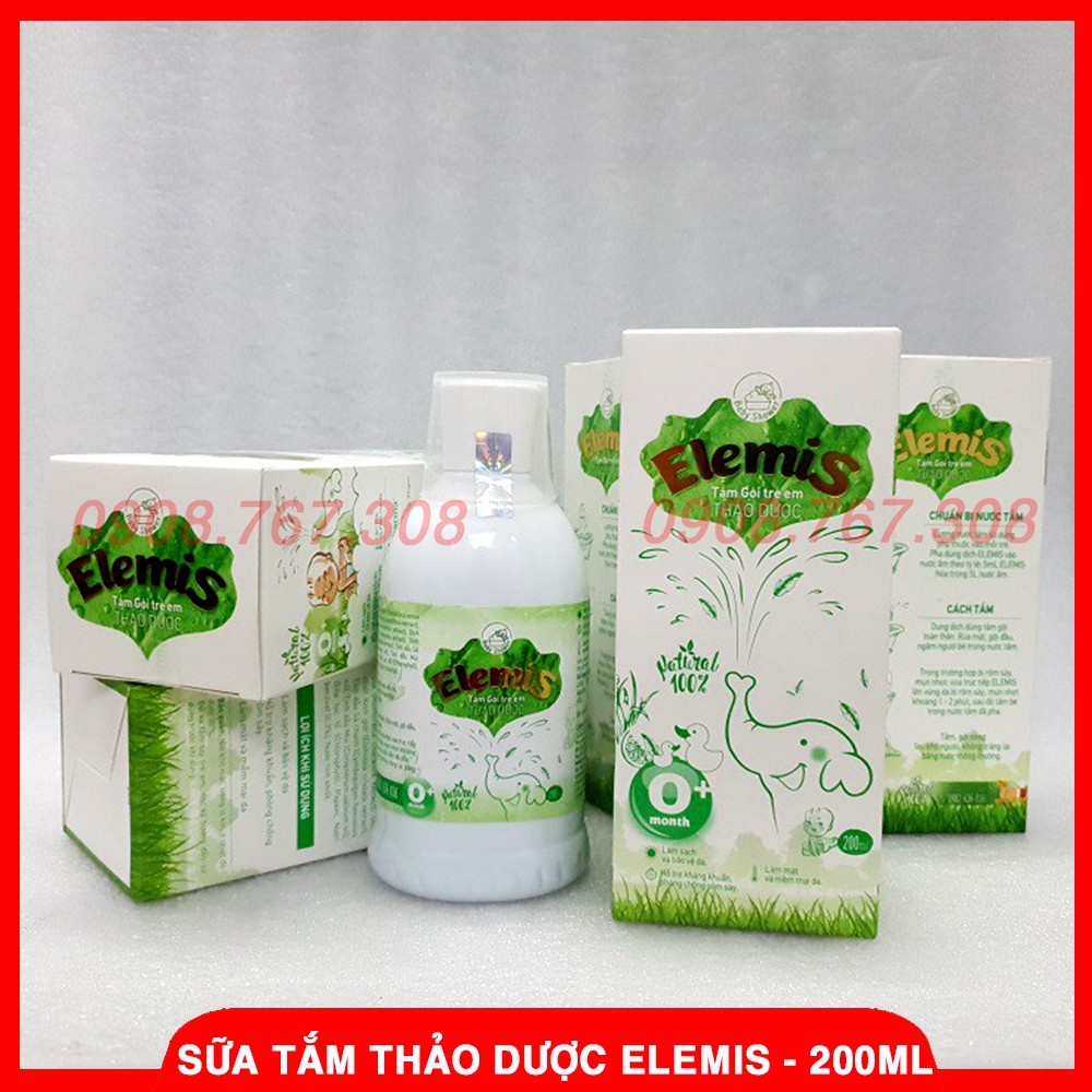 Sữa Tắm Thảo Dược Elemis Cho Trẻ Sơ Sinh Và Trẻ Nhỏ 200ml - 8936058820418