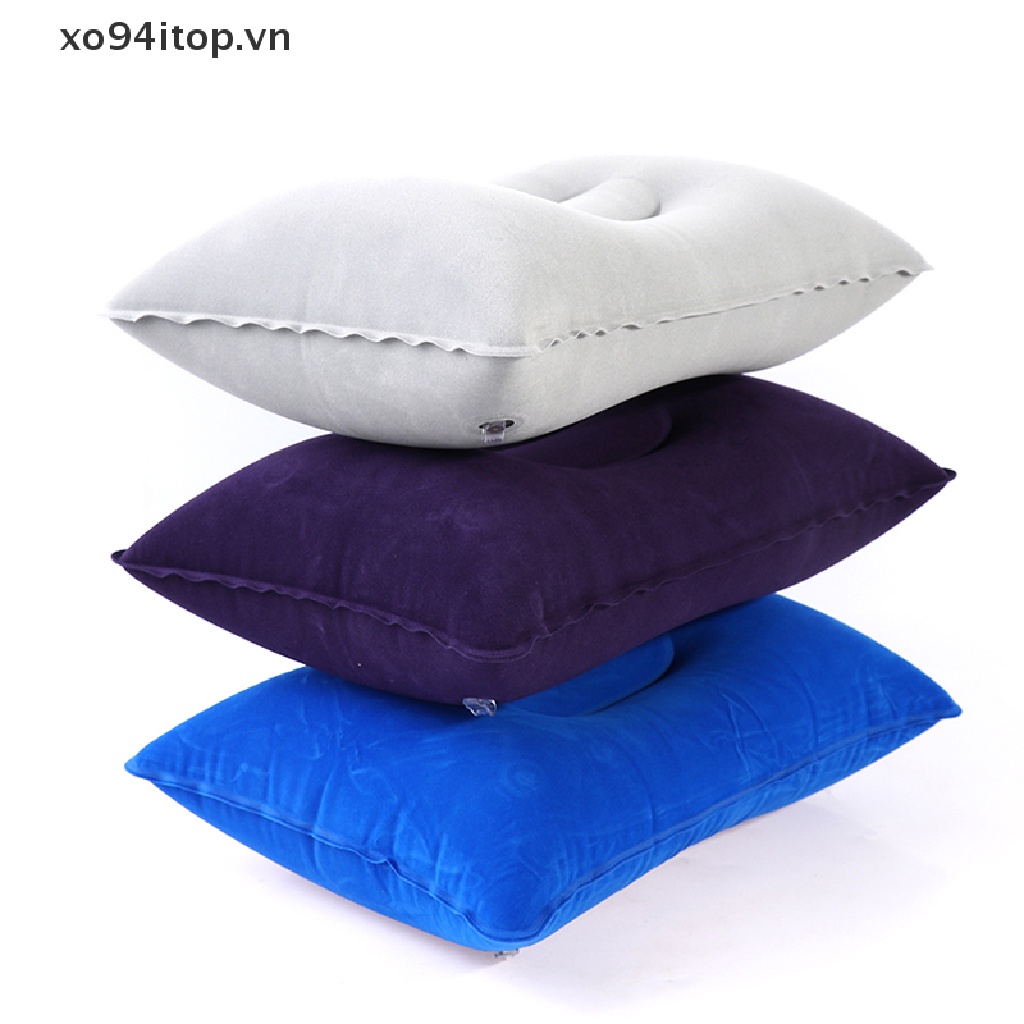Xoitop Gối Bơm Hơi PVC Nylon Tiện Dụng Khi Đi Cắm Trại