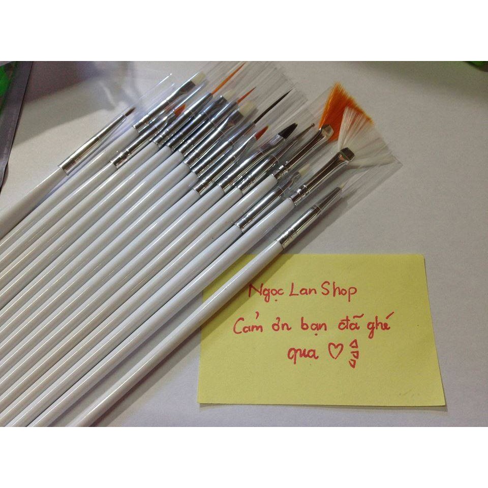 Bộ 15 cọ nail