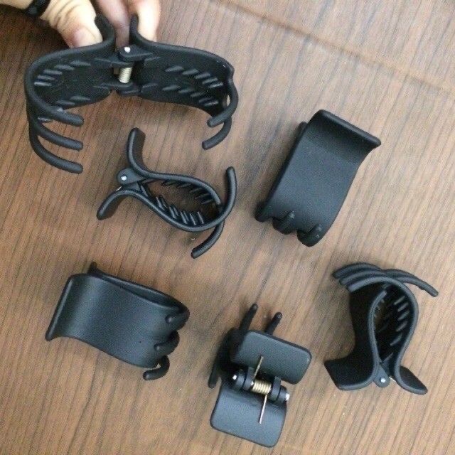 [ SIÊU RẺ ] 12 Kẹp Càng Cua Đen Nhám Ulzzang Hàn Quốc ( Hàng Loại 1) Cực Hot PKHP0021A