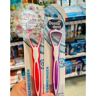 (có bill) CẠO LƯỠI DONTODENT GIÚP LÀM SẠCH VÀ VỆ SINH LƯỠI