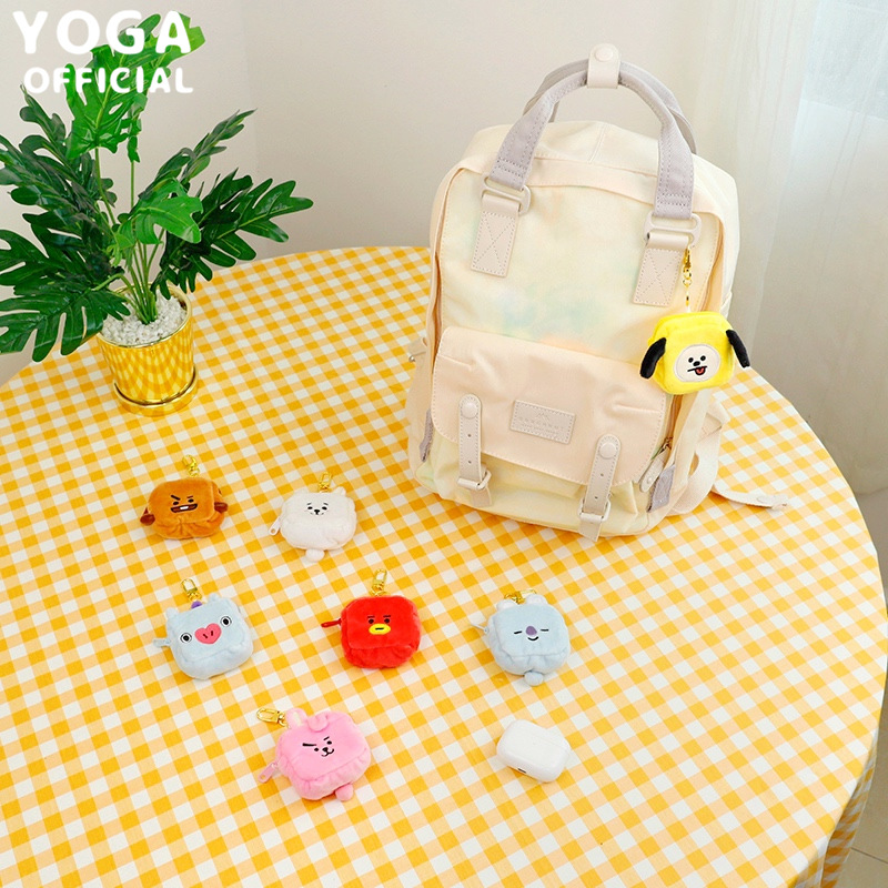 Vỏ Đựng Bảo Vệ Hộp Sạc Tai Nghe Airpods Kèm Móc Hình Bt21 Xinh Xắn | BigBuy360 - bigbuy360.vn