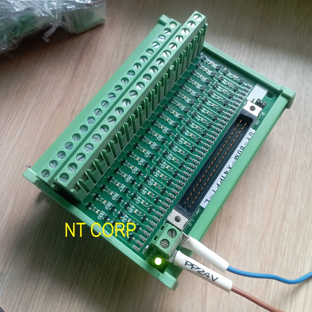 Cầu đấu 40P PCN-4F40 và SY-80M-X41P-L tương thích với mô đun mở rộng QX41, QY41P, QX42, QY42P, QD75 dòng Q Mitsubishi