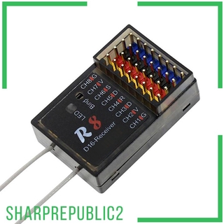 R8 Receiver for   D16 D8 PIX, PX4 Display the Flight Control