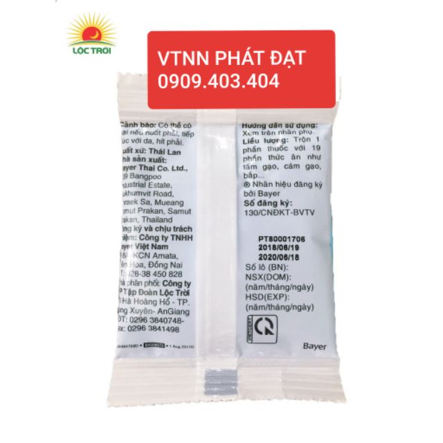 Thuốc diệt chuột RACUMIN TP 0.75