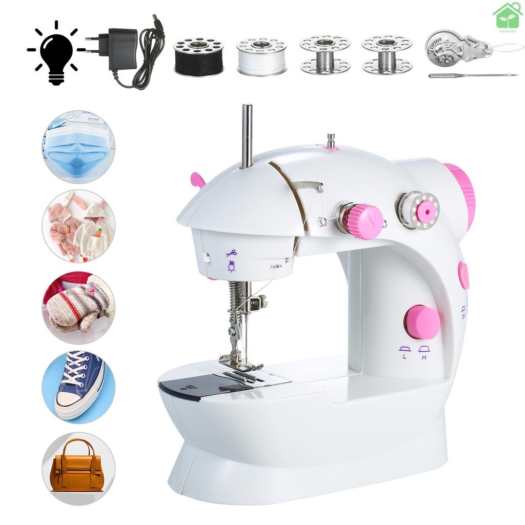 Máy May Mini Để Bàn Tiện Dụng Sewing Machine Loại Cao Cấp 2021 - Mai Anh Clover