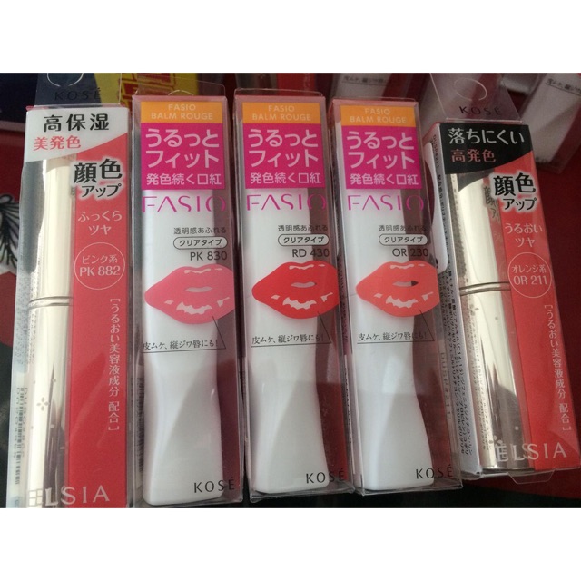 Son dưỡng Kose’ Fasio Balm Rouge