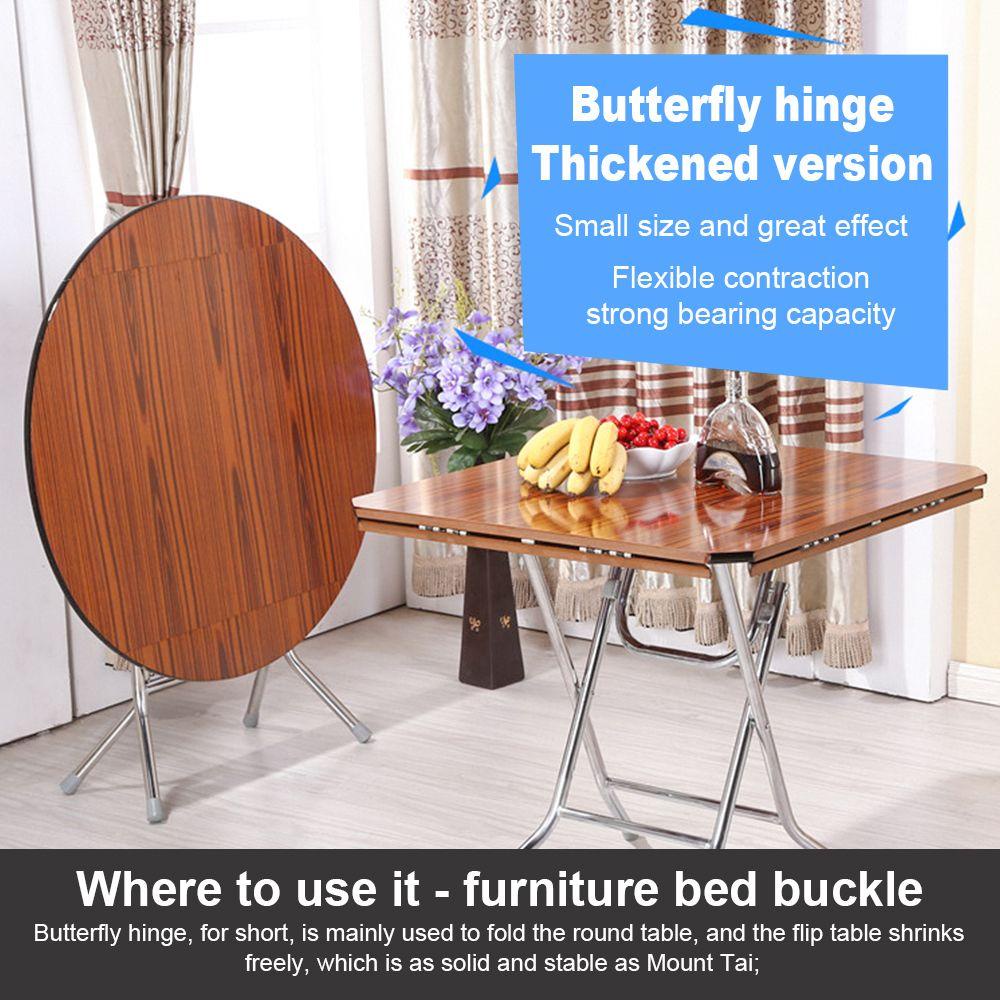 Bản Lề DAPHS Gấp Gọn 180 Độ Chống Rỉ Sét Chuyên Dụng Cho Tủ Đồ Lật