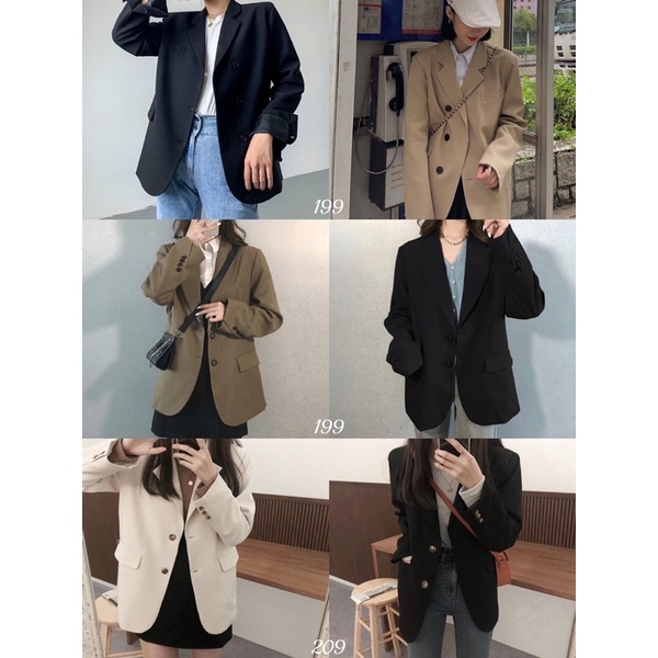 Áo Vest Blazer Nữ Hàng Đẹp 2 Lớp( Nhiều Mẫu) | BigBuy360 - bigbuy360.vn