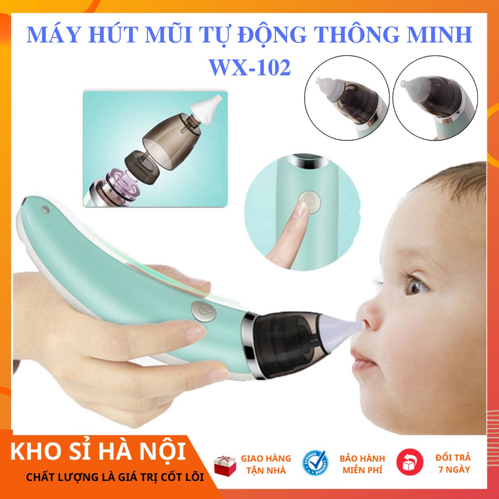 MÁY HÚT MŨI TRẺ EM SIÊU SẠCH WX 102