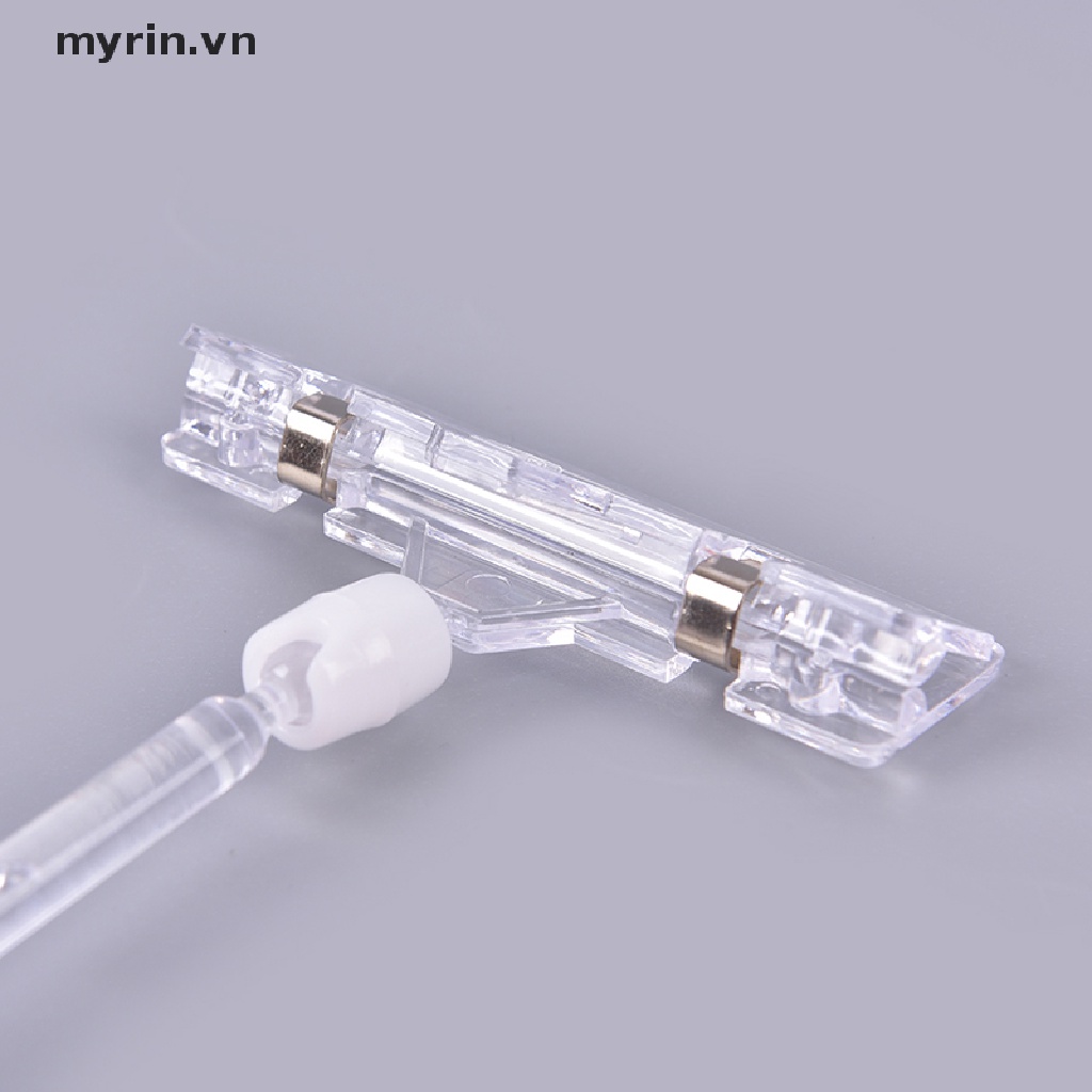 Giá Kẹp Thẻ Quảng Cáo Bằng Nhựa Tiện Dụng