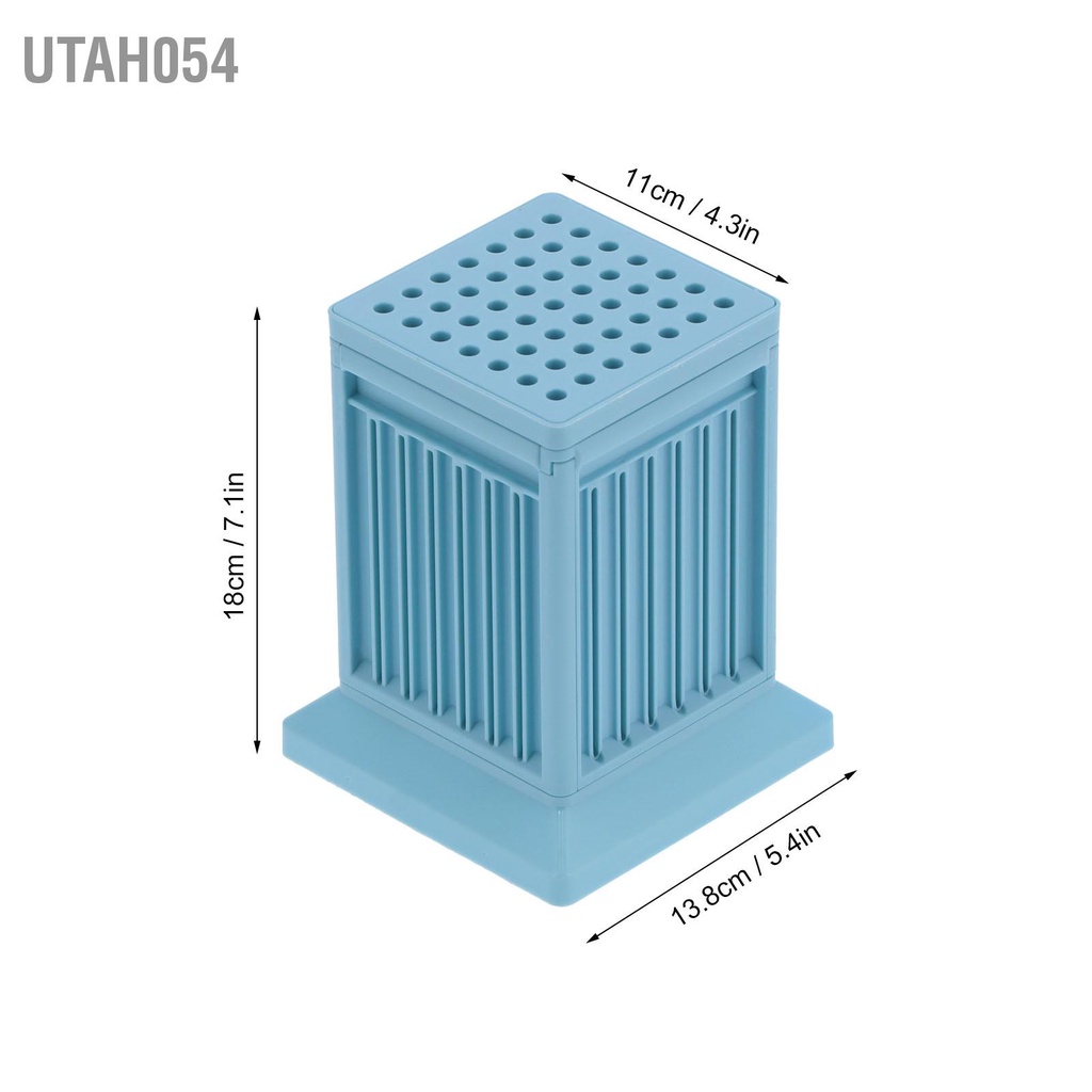 [Hàng Sẵn] Hộp làm thịt xiên nướng 49 lỗ BBQ cho nhà bếp ngoài trời【Utah054】