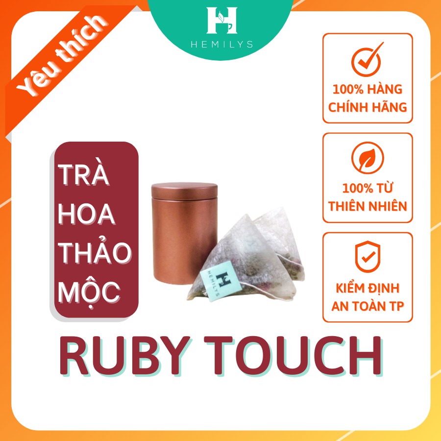 TRÀ HOA THẢO MỘC HEALTHY CAO CẤP RUBY TOUCH - Bổ sung vitamin cho da