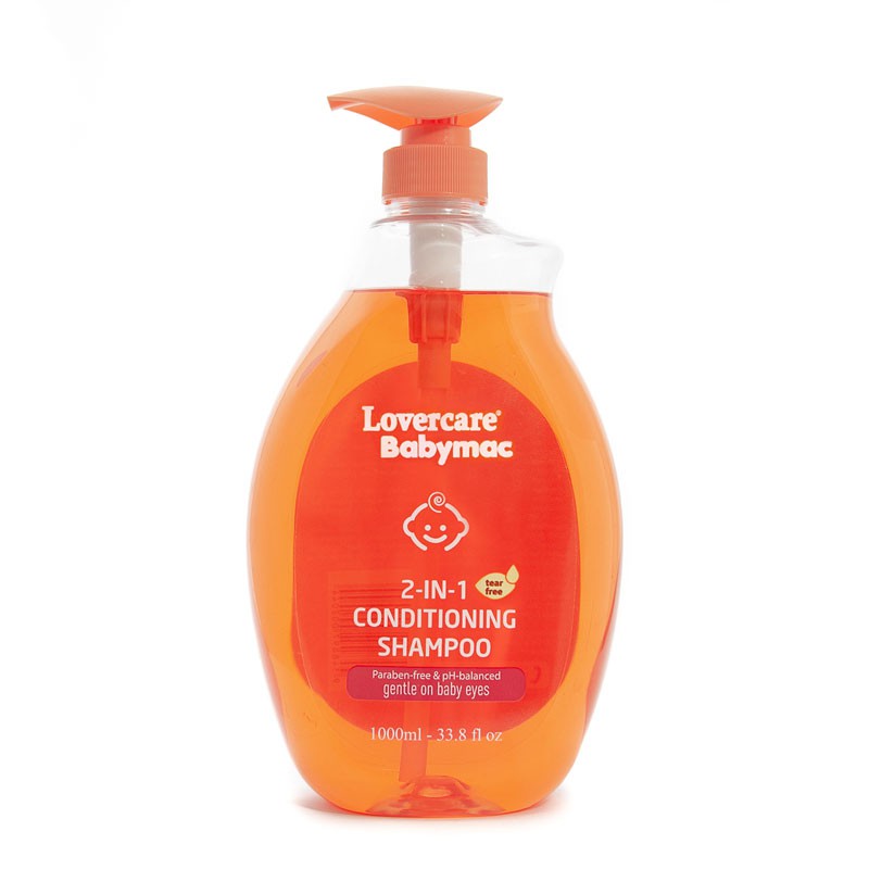 Dầu Gội Và Xả Em Bé 2 in 1 Babymac Conditioning Shampoo (1L)