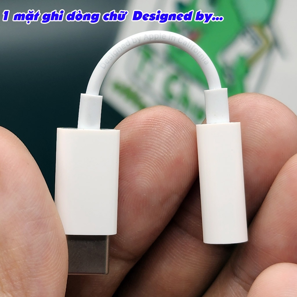 Jack chuyển cổng usb Type-C ra Tai Nghe 3.5mm cho i.P@d Pro-Air 4/5-Mini 6